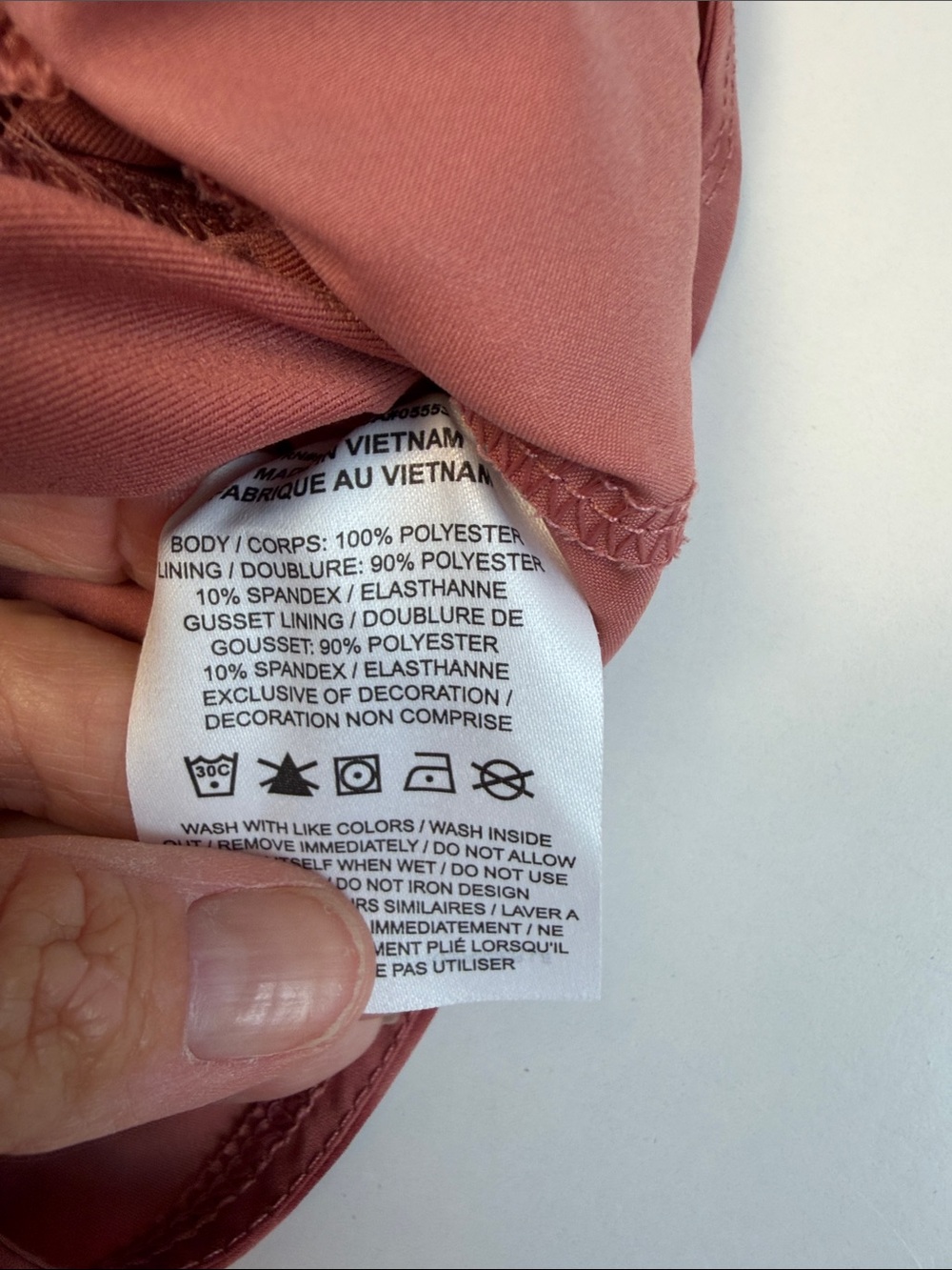 Nike Women's Rust Tie-Dye Athletic Shorts - Picture 6 of 8